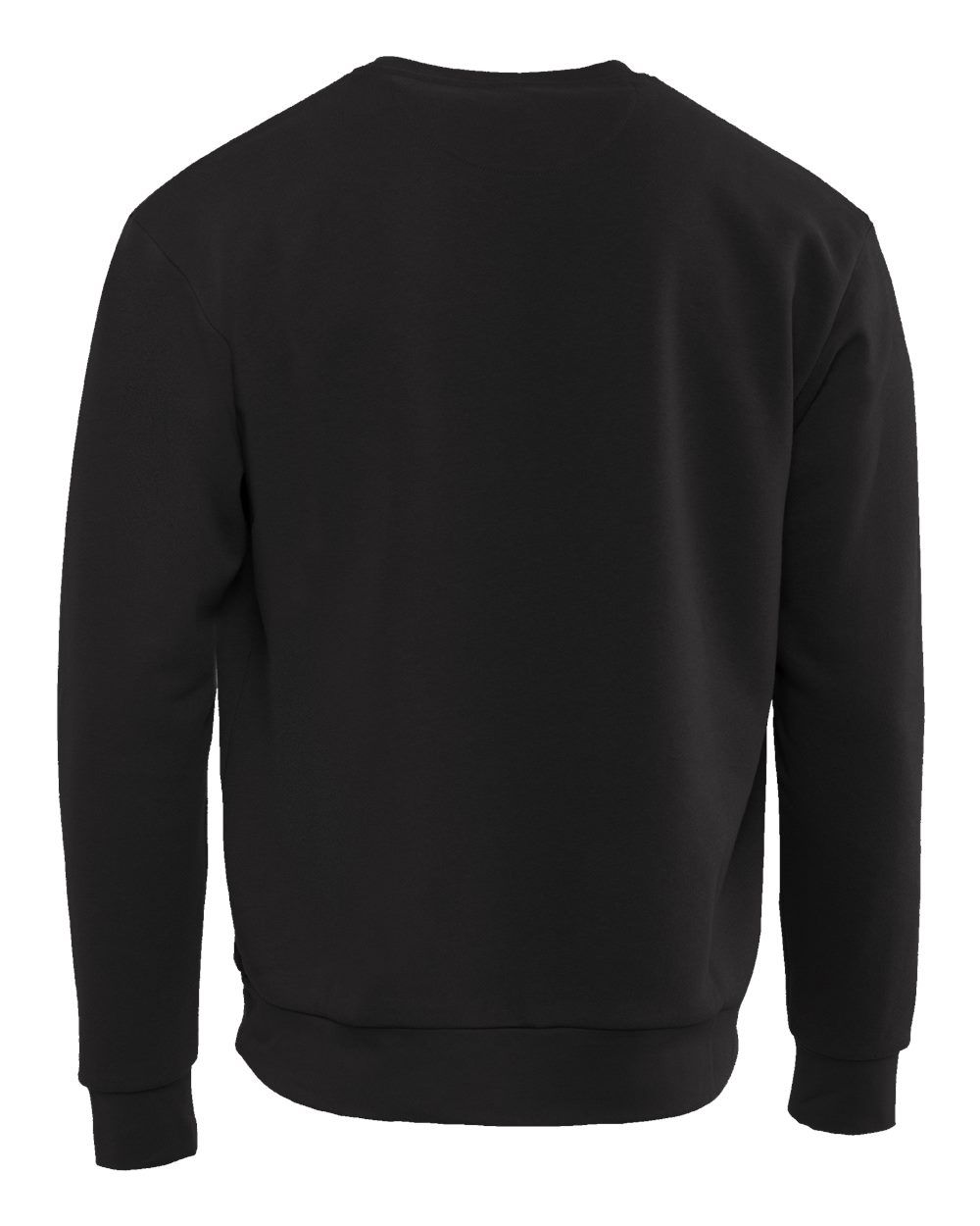 Unisex Santa Barbara Crewneck Sweatshirt Black - back