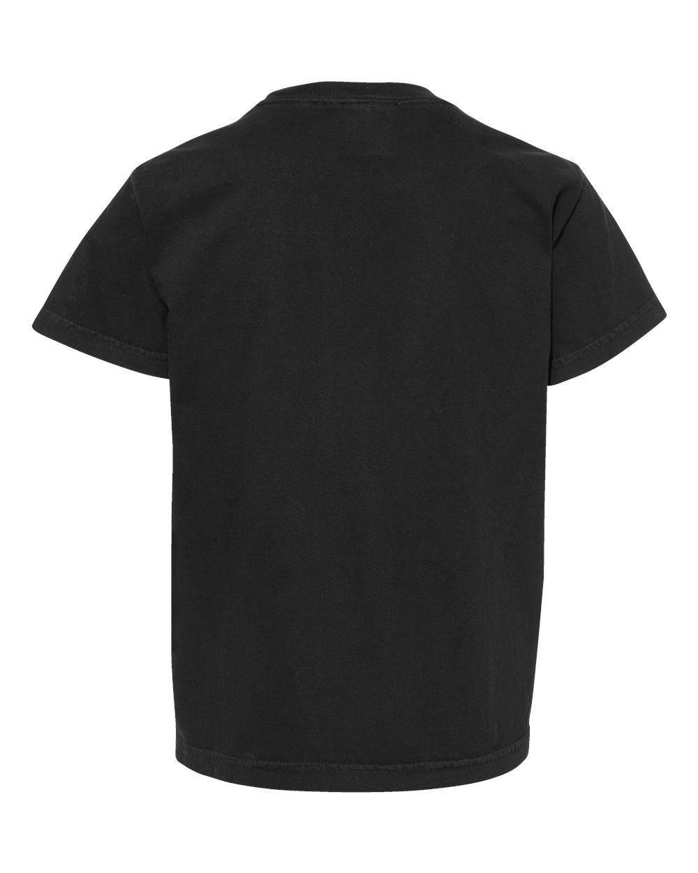 Youth Garment-Dyed Heavyweight T-Shirt Black - back