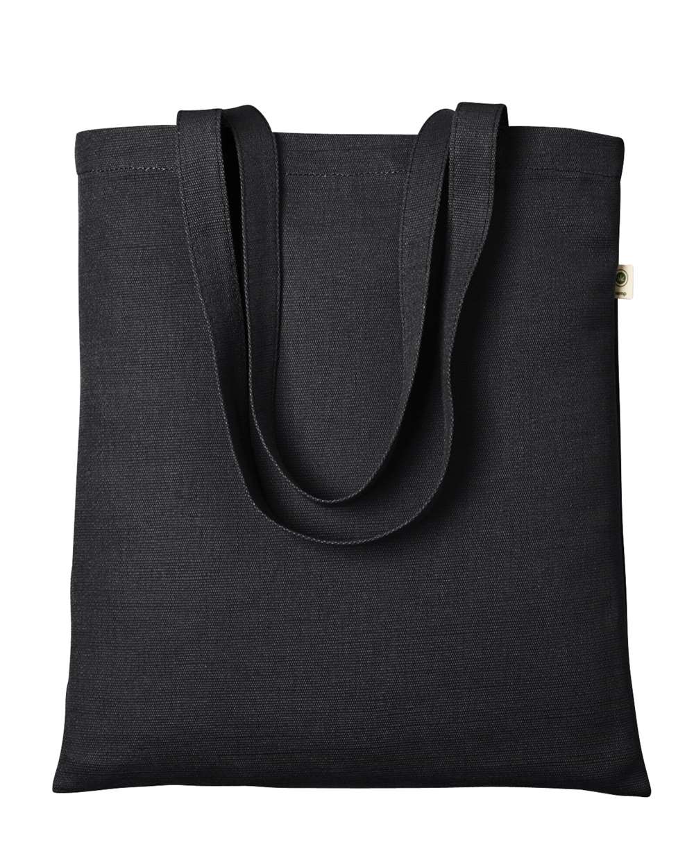 Hemp Simplicity Tote Black - front