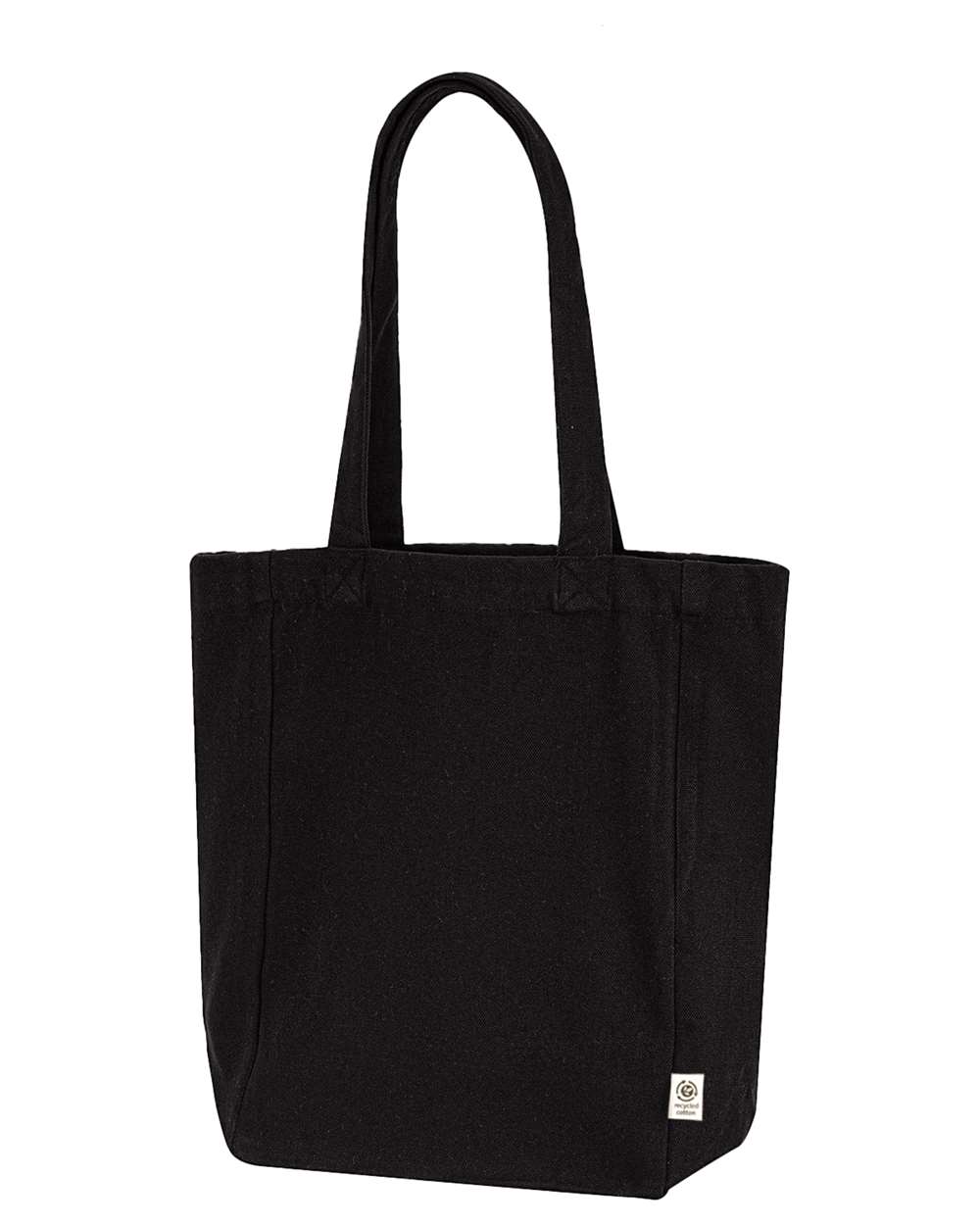 Reclaimist Fiber Bookish Tote Black - front