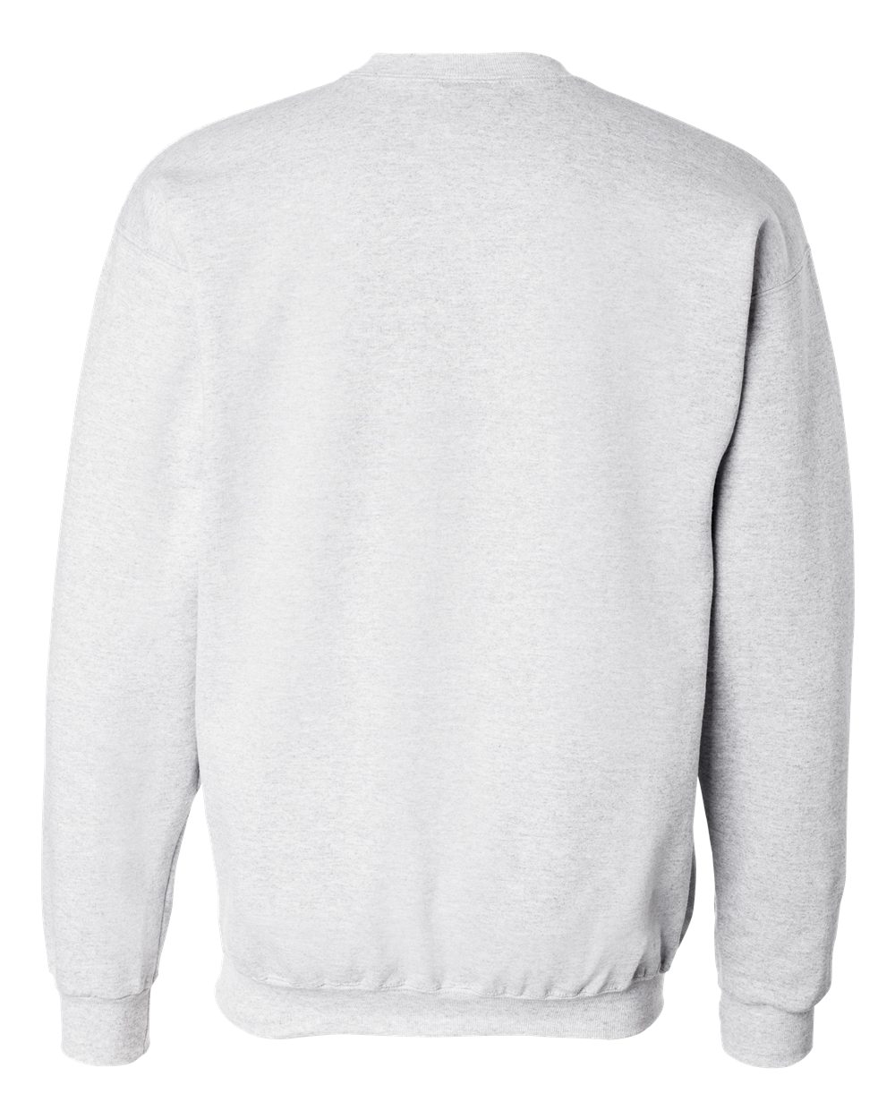 Unisex Ultimate Cotton Crewneck Sweatshirt Ash - back