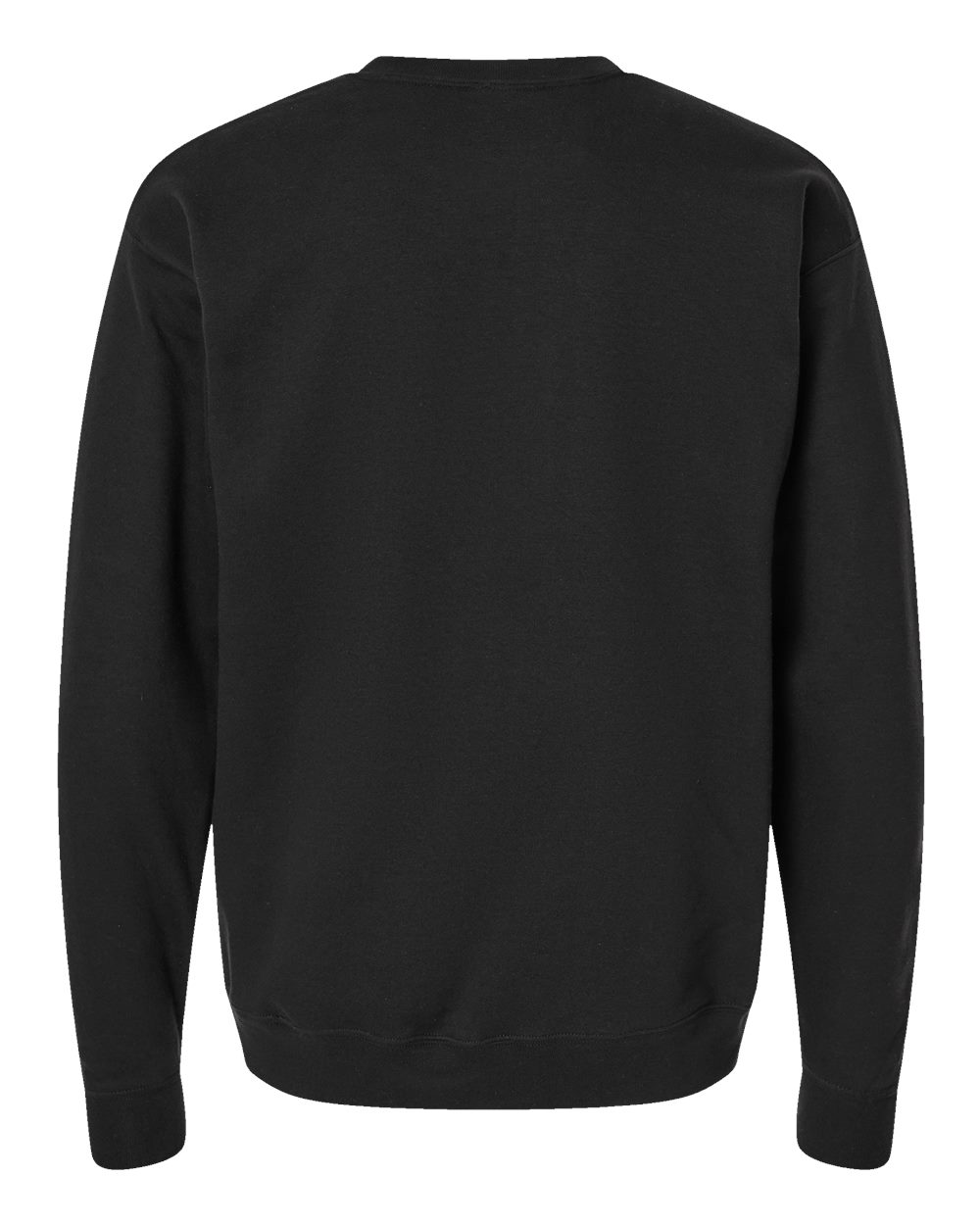 Unisex Perfect Sweats Crewneck Sweatshirt Black - back