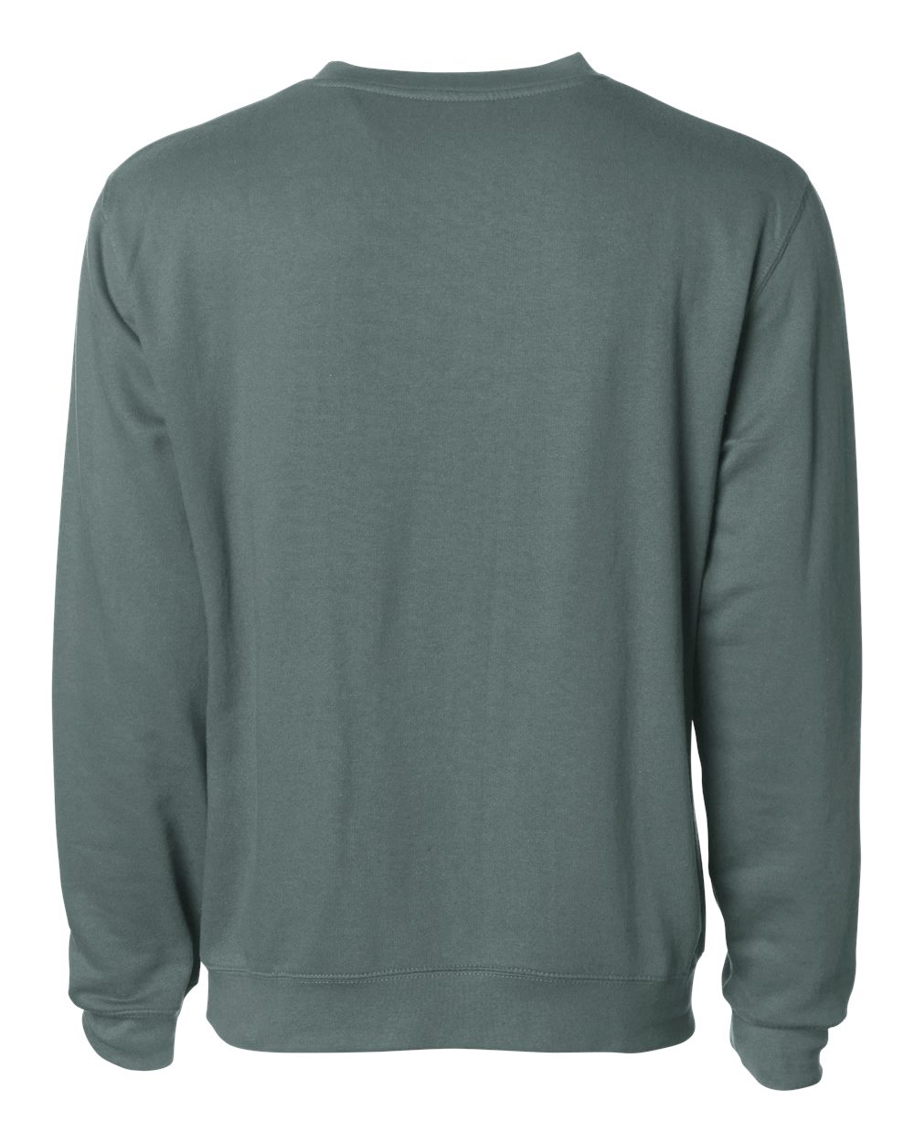 Unisex Midweight Crewneck Sweatshirt Alpine Green - back