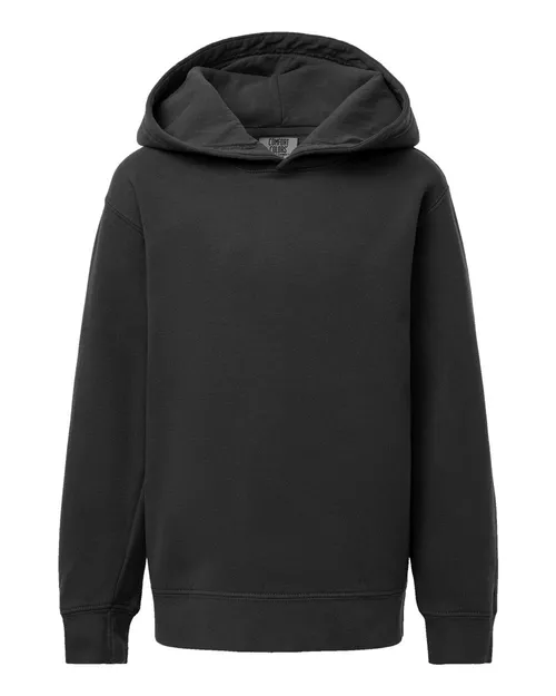 Comfort Colors Youth Garment-Dyed Lightweight Fleece Hooded Sweatshirt