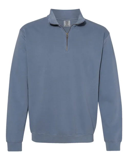 Comfort Colors Unisex Garment-Dyed Quarter-Zip Sweatshirt
