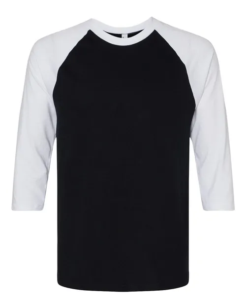American Apparel Unisex CVC Three-Quarter Sleeve Tee
