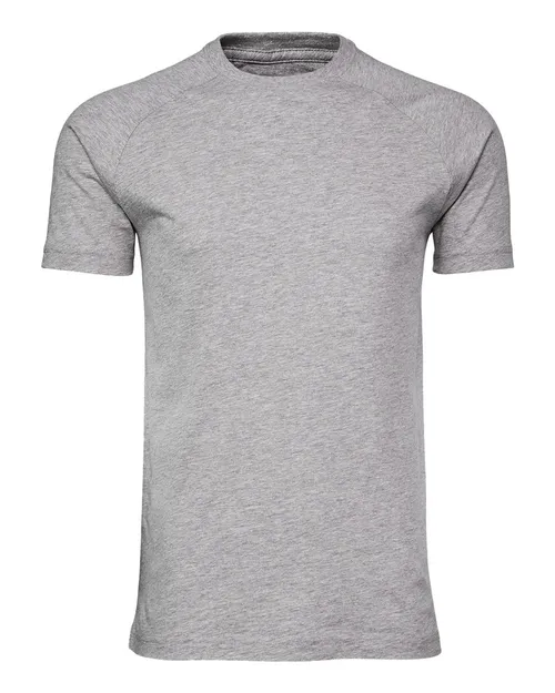 Bella + Canvas Men's Heather CVC Raglan Tee