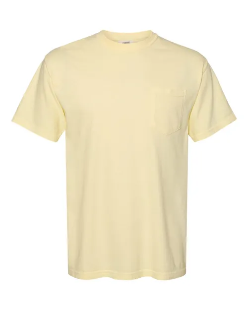 Comfort Colors Unisex Garment-Dyed Heavyweight Pocket T-Shirt