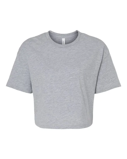 Bella + Canvas Women's Jersey Crop Tee