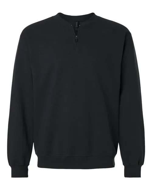 Gildan Unisex Softstyle Midweight 1/4 Zip Sweatshirt