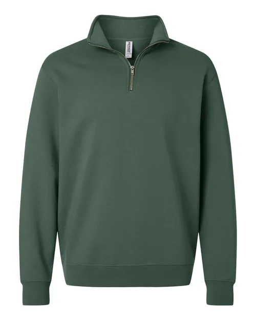 Independent Trading Co. Unisex Midweight Quarter-Zip Pullover