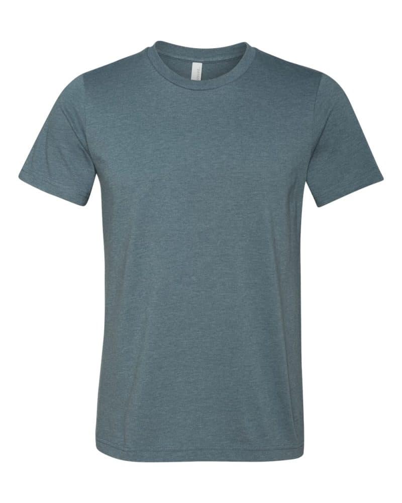 Unisex Bella + Canvas Cotton/Poly Blend Tee. Style 3001CVC – Ink