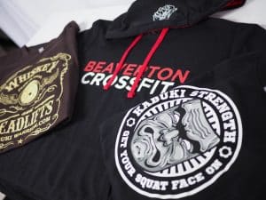 Screen printing sample